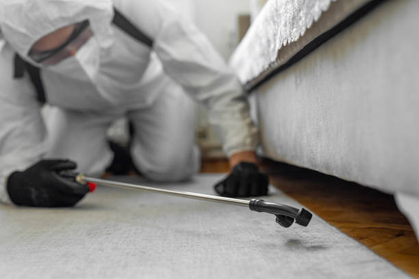 Professional Mosquito Control technician working in Plummer, ID